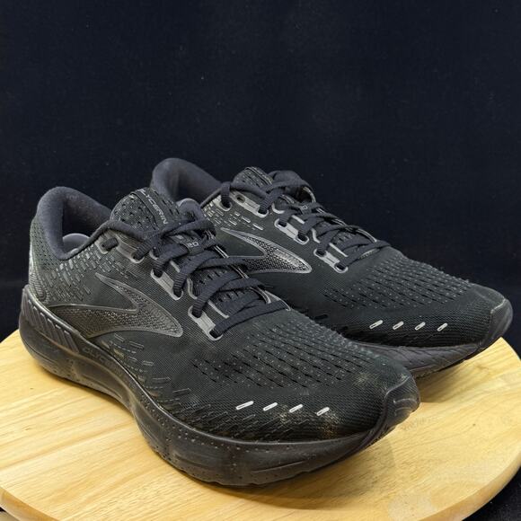Brooks Glycerin GTS 20 Men's Size 13 Running Shoes Black Sneakers 1103831D020 - Picture 4 of 11
